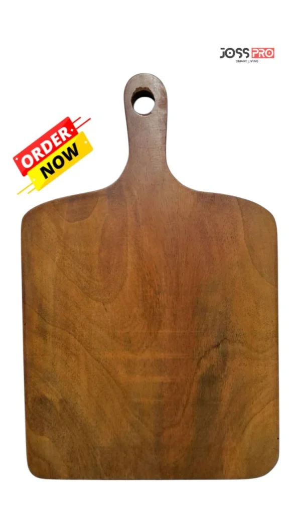 Wooden Paddle Cutting & Serving Board with Handle